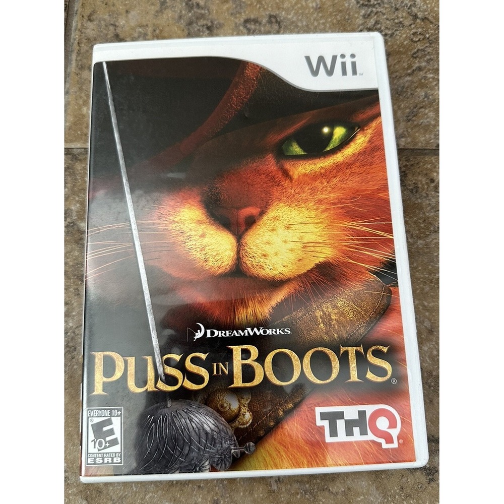 Puss in Boots (Wii, 2011) With Manuel